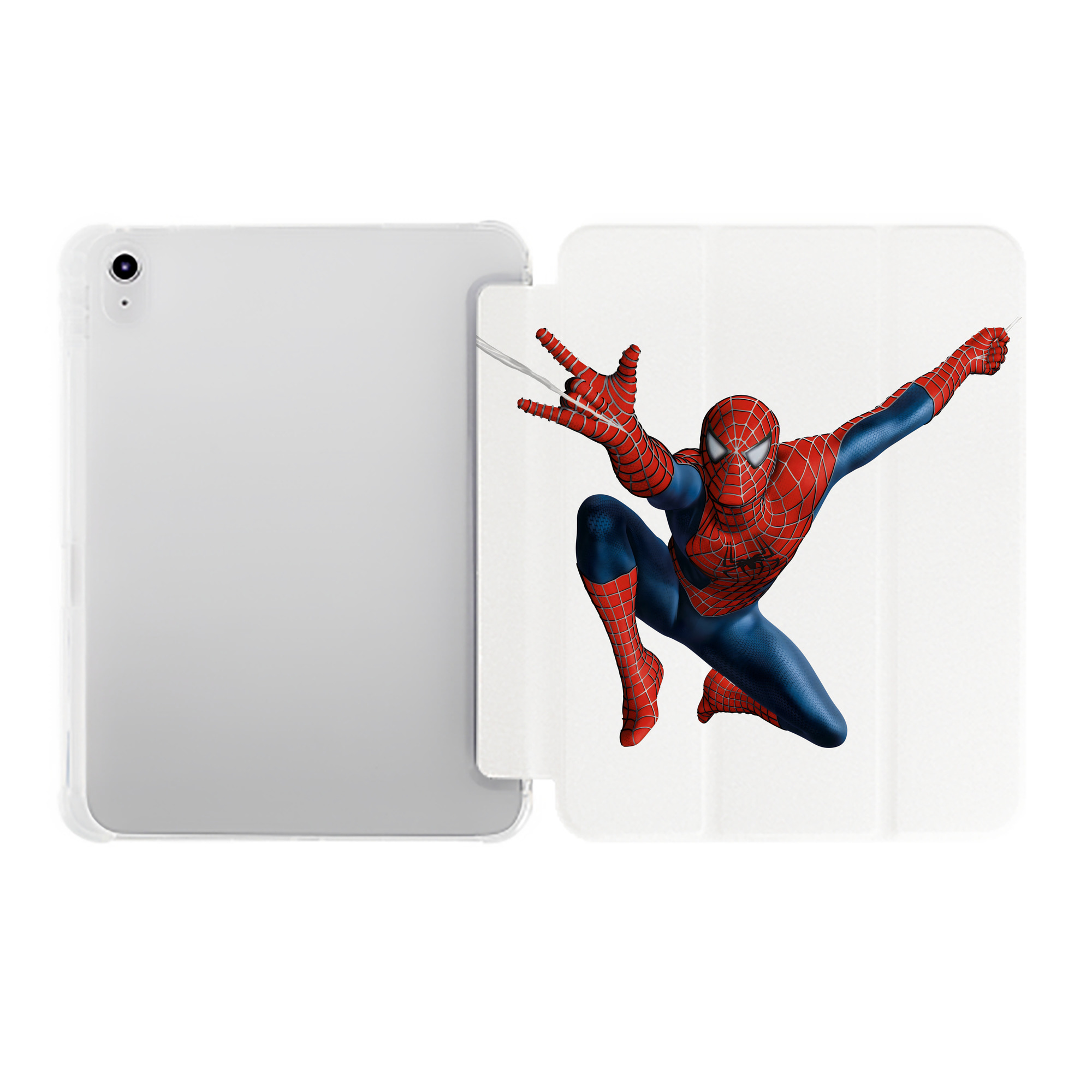 （画像用） アベンジャーズ The Avengers IPad ケース ペン収納付き 三つ折りスタンド PUレザー×シリコン 対応機種9.5/10.5/10.9インチ
